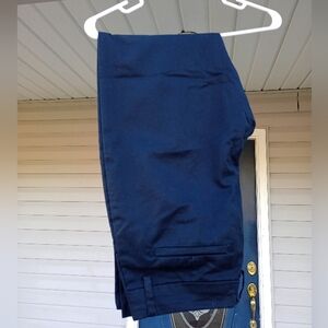 Black wrinkle-free slacks